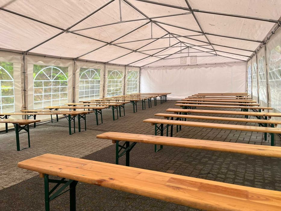 Wynajem namiotów 3x6 5x8 6x12 DMUCHANIEC stoły krzesła
