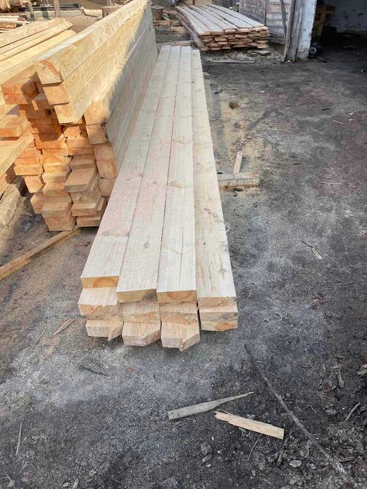 Брус, доска, рейка (сосна) 4м,4.5м,6м доставка! опт под заказ
