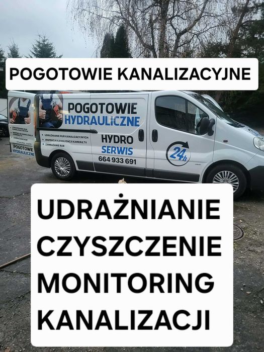 664933691 Udrażnianie Rur Kanalizacyjnych  Hydraulik