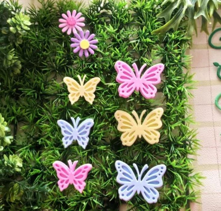 Motyl motyle wzornik wykrojnik scrapbooking zestaw big sizzix