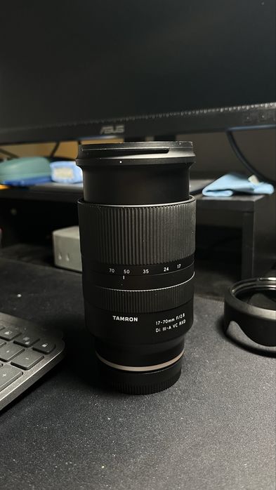 Tamron 17-70mm f/2.8 [PARA PEÇAS / AVARIADA] - Ótica Impecável