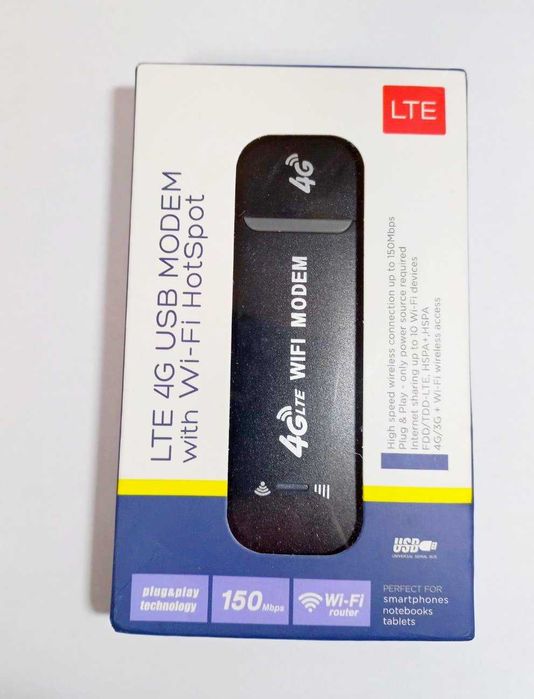 4G Модем USB WI-FI 3G/4G LTE 3in1