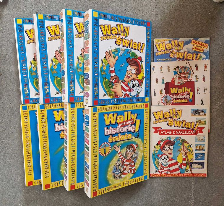 Wally zwiedza świat i Wally poznaję historię Świata