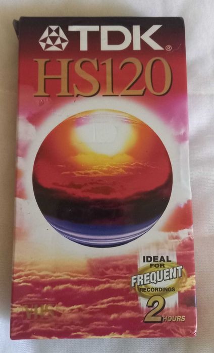 TDK HS120 VHS Video Cassete Tape
