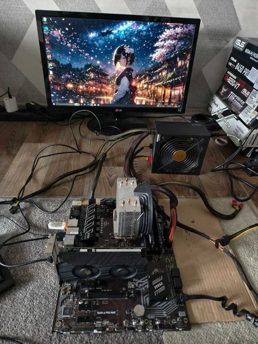 Плата sAM4 MSI B450-A Pro Max з дефектом!