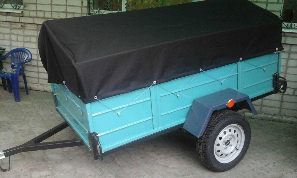 Прицеп ПРИЧІП 2500/1300 до  легкового авто. Документи для МРЕО. Завод.