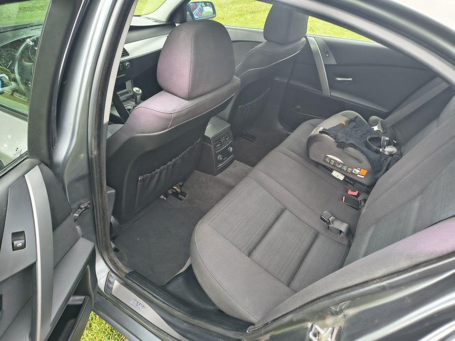 BMW523i/E60/Sprowadzony/Stan bdb/Zamiana na Busa/177KM/Xenon/Lift/Manual/