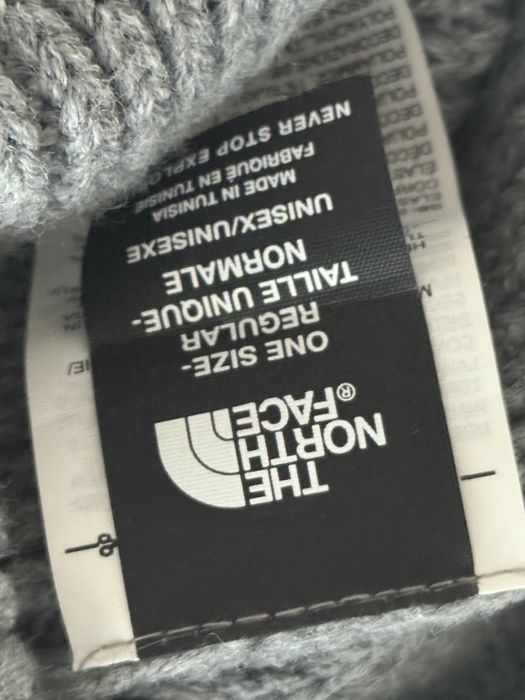 Czapka The north face szara nowa