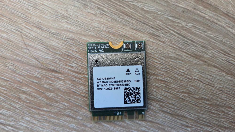 WiFi+BT модуль M.2 Realtek RTL8821CE (AW-CB304NF) 802.11