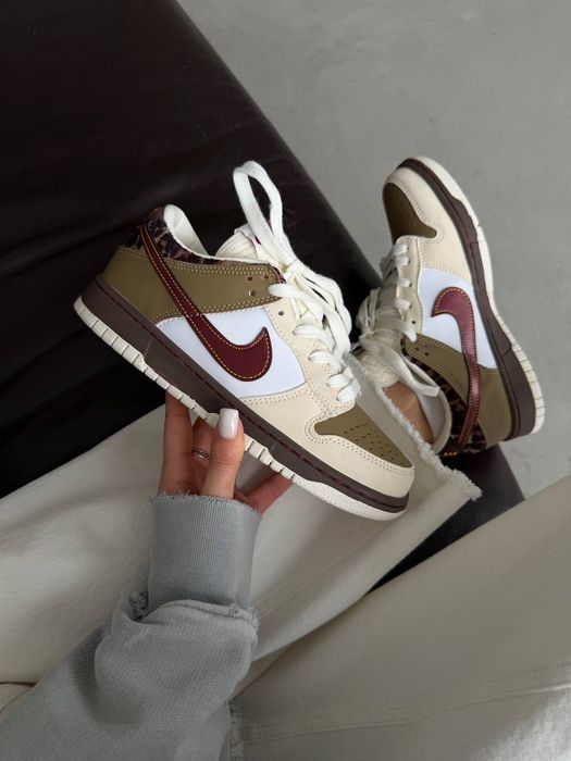 Nike SB Dunk Low White / Cheetah