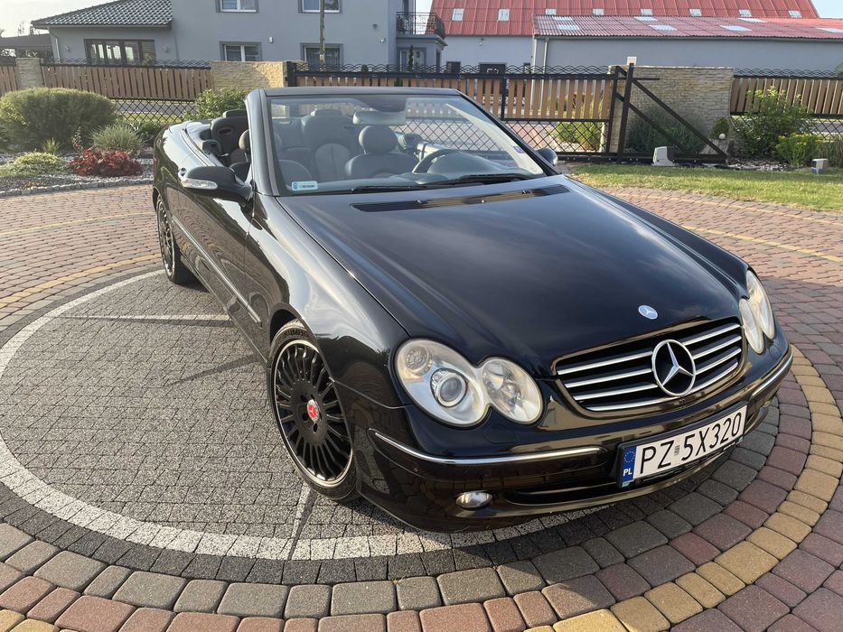Auto do ślubu Mercedes Cabrio CLK lub Jeep