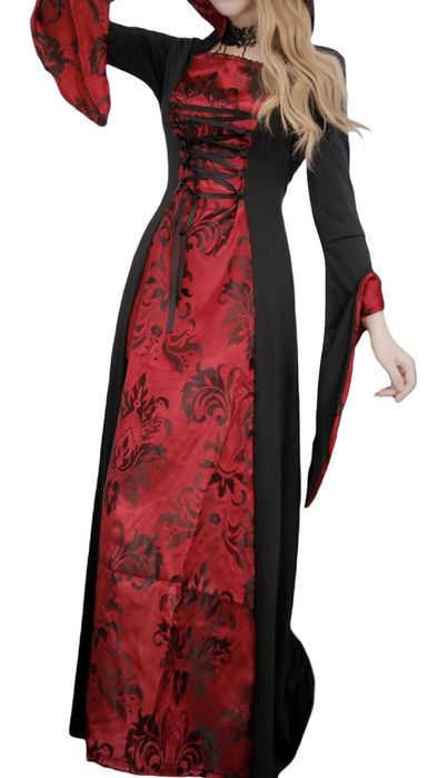 Strój, przebranie, kostium damski Wiedźma Rozm. M