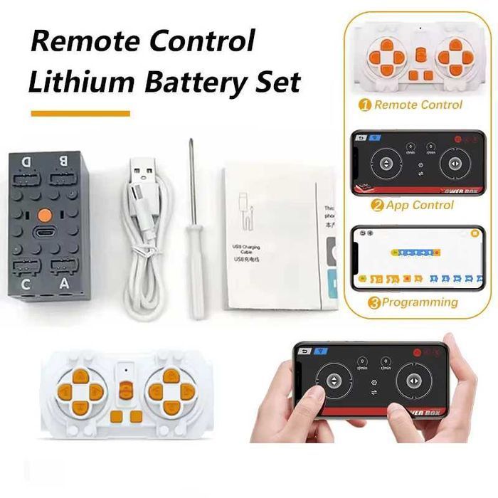 Набори для моторизації LEGO Technic та окремі компоненти