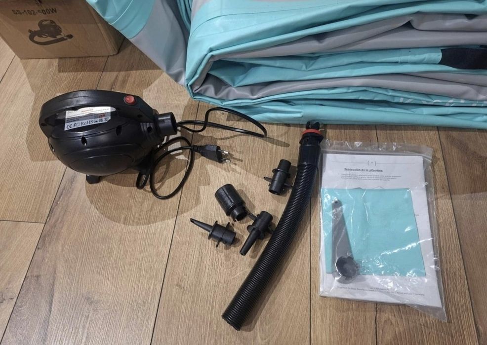 Airtrack Mata Gimnastyczna 400×100× 10 z pompką