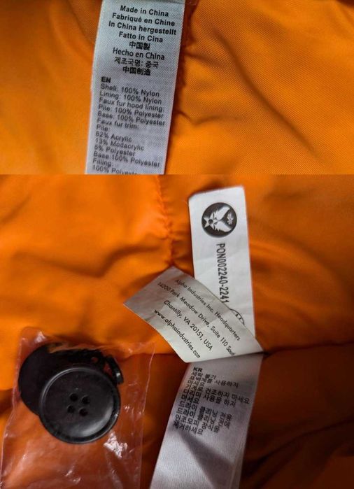 Жіноча парка Alpha Industries N3B USA