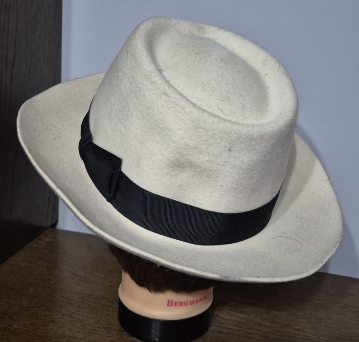 MAYSER roz. 57 wełniany kapelusz