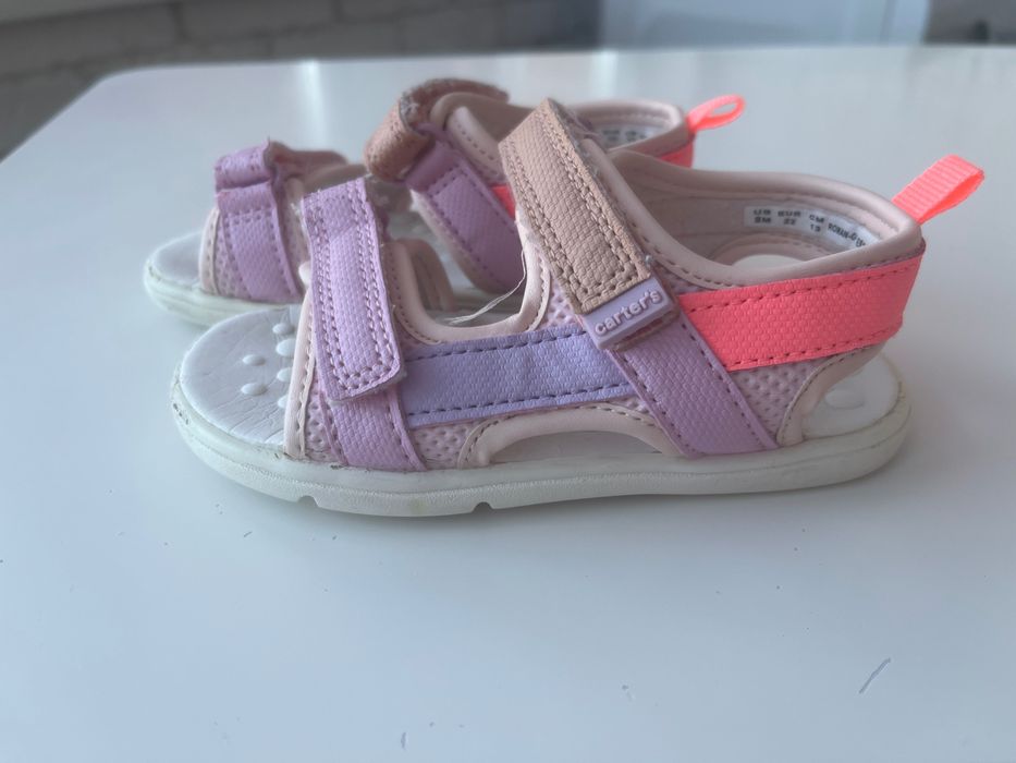 Crocs C8 (14,5см) 23 розмір  босоніжки Carters 22 (14см)