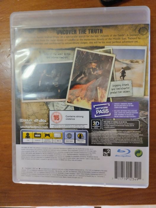 Uncharted 3 para a PS3