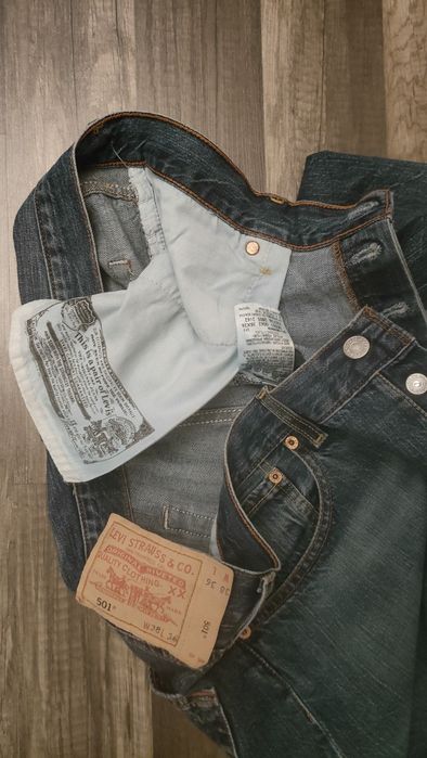 klasyczne spodnie LEVI'S 501 38/36