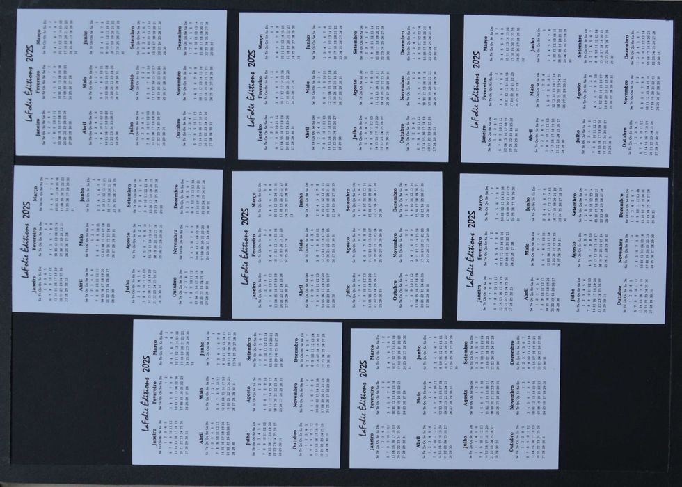 Calendarios de Bolso - 8 unidades - Navios - olx X10486