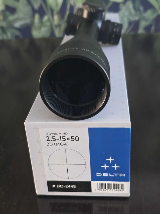 Luneta Delta Titanium HD 2,5-15x50 2D (Moa)