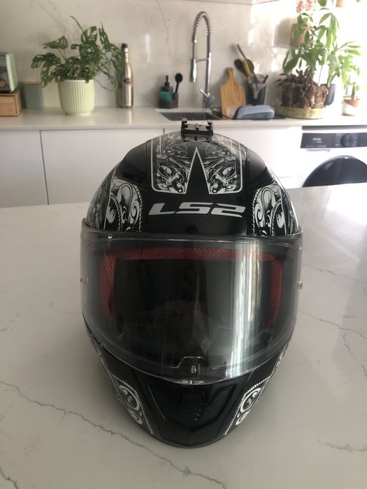 Capacete de mota Modelo LS2 rápid