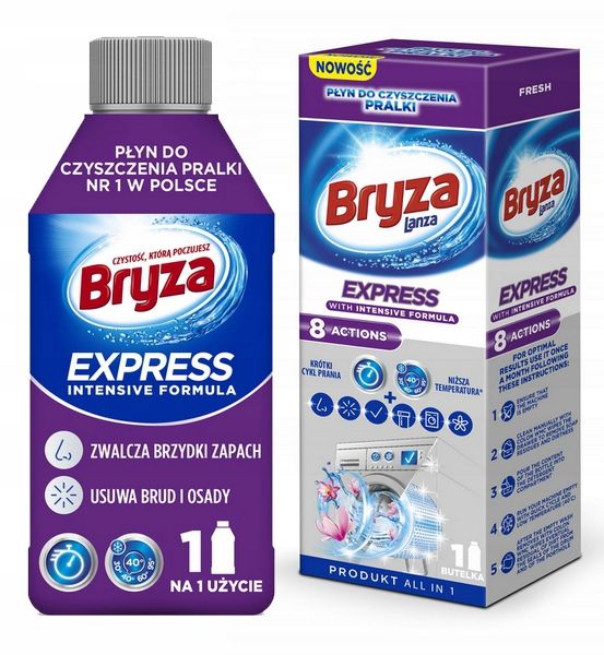 Bryza express płyn do czyszczenia pralki 250ml