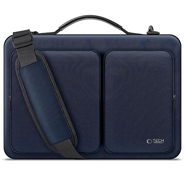Tech-Protect Defender Bag Laptop 15-16 Navy Blue