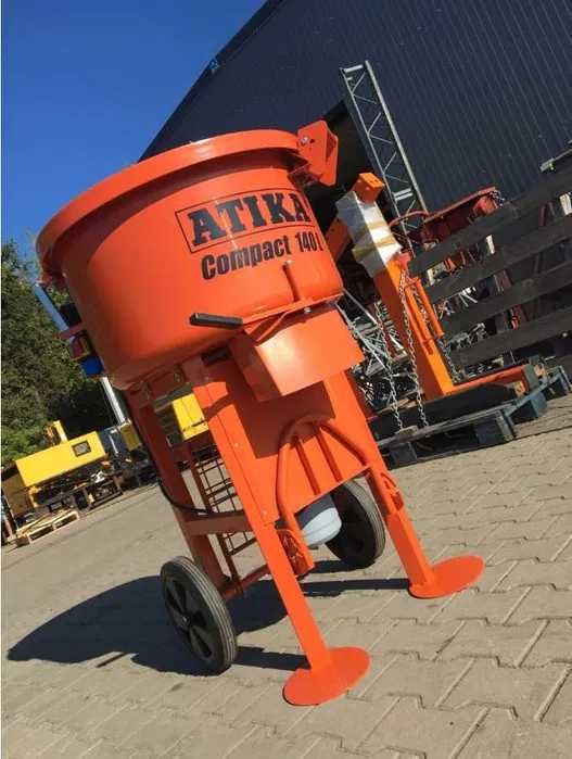 Betoniarka mieszalnik mikser ATIKA Compact 140L do kleju zaprawy