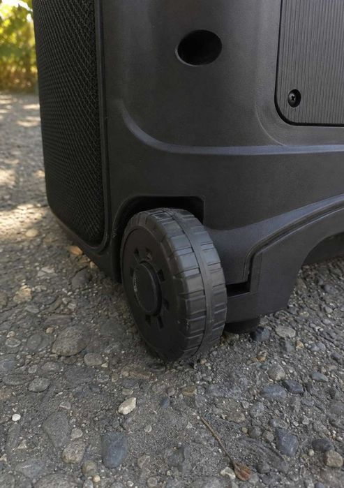Музична bluetooth колонка з двома мікрофонами портативна акустика