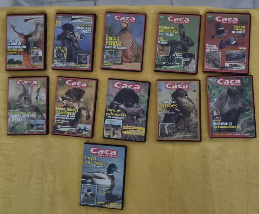 Lote DVDS Caça Originais ver fotos