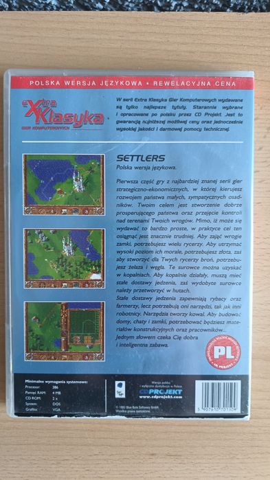 The Settlers (The Settlers 1). Unikat z instrukcją 2001 r.