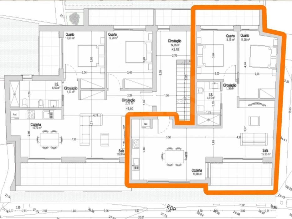 Apartamento T2 com Varanda & Parqueamento Privado, a 1 km da P...