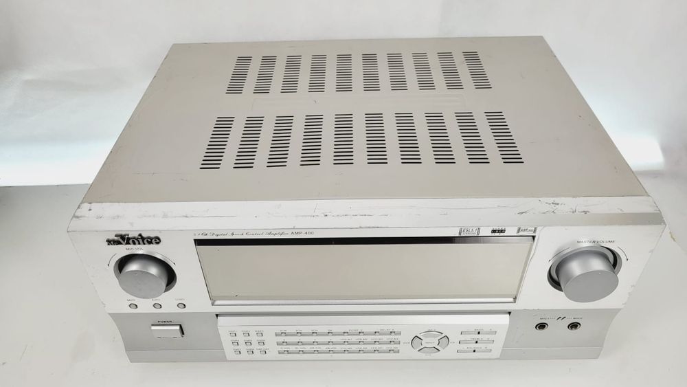 MC VOICE KINO DOMOWE amplituner AMP 400 SI karaoke 2x140W wzmacniacz 5
