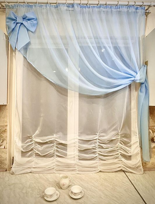 Кухонні штори, індивідуальний пошив