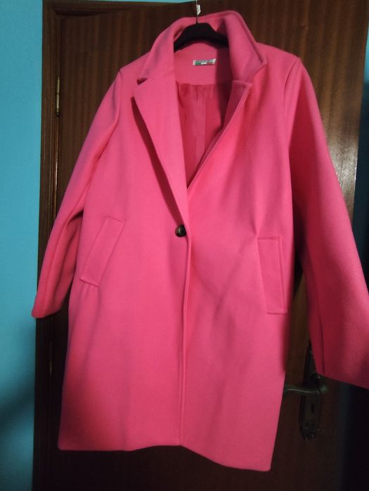 Casaco Comprido Rosa