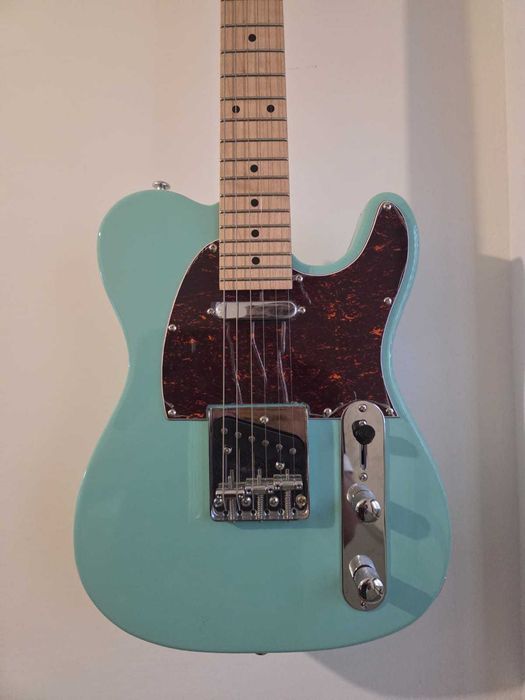 Guitarra Elétrica J&D TL Mini  SFG Verde