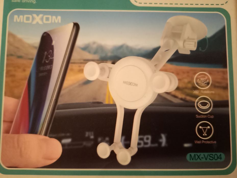 Автодержатель для телефона  Moxom новый