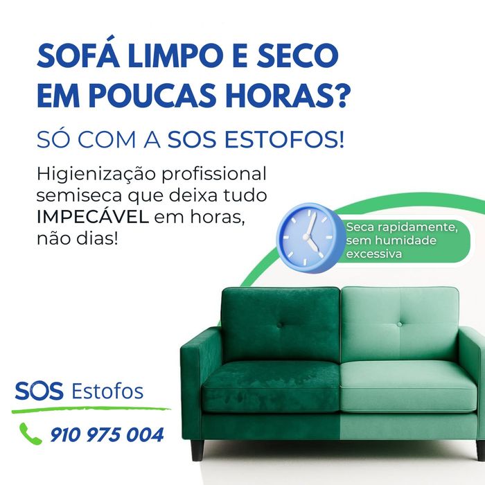 Limpeza e impermeabilização de sofás colchões carpetes tapetes