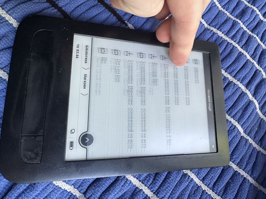 Електронна книга PocketBook 625 Basic touch 2 Black (PB625-E-CIS)