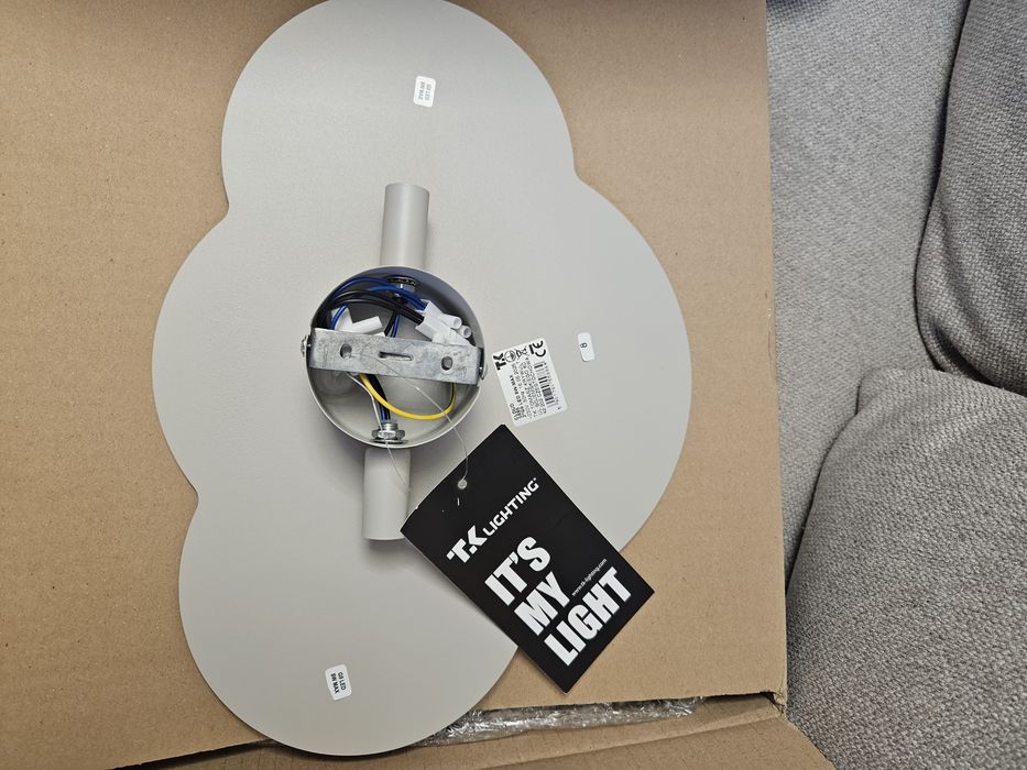 Kinkiet chmurka beżowa