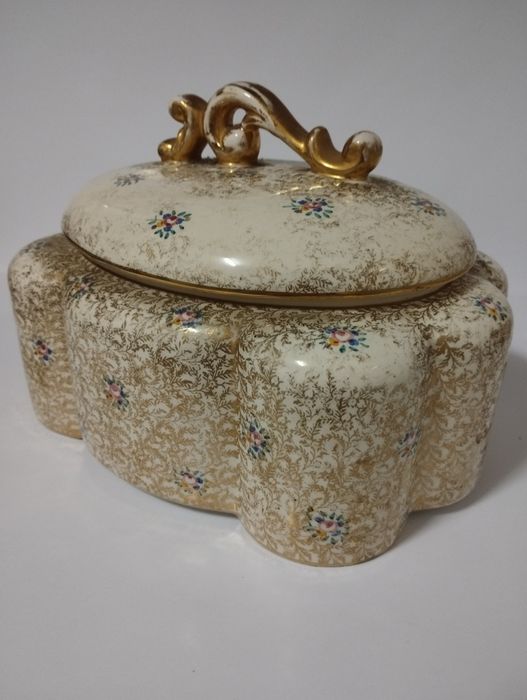 Peças de faiança vintage EPL de Alcobaça