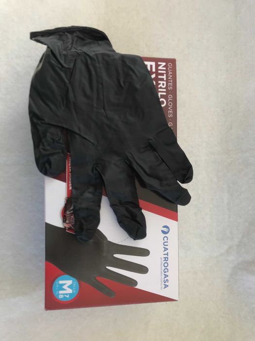 Luvas Nitrilo Preto Extreme