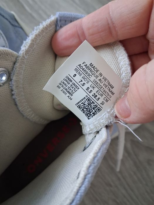 Converse buty trampki damskie roz 38.5 24 cm