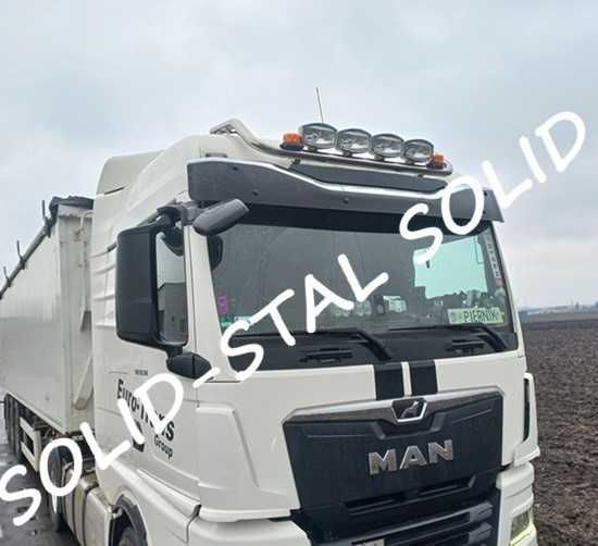 Orurowanie GÓRNE / DACHOWE Nowy Man Tgx 2021 + Ze stali nierdzewnej