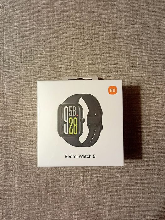 Smartwatch Xiaomi Redmi Watch 5 AMOLED GPS 5ATM Obsidian Black Czarny