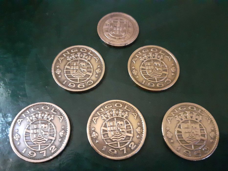 Moedas Comemorativas de , 25$00 e de Cabo Verde, Angola e Portugal