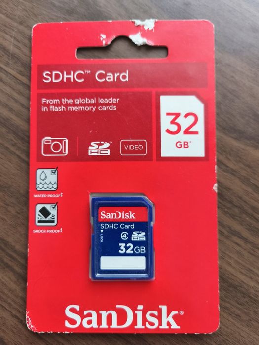 Cartão de Memória SDHC Sandisk - 32GB