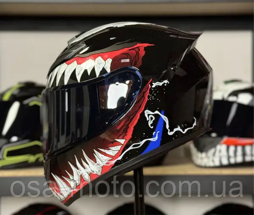 Шлем интеграл, шолом на мотоцикл, мотошлем, шолом інтеграл, мотошолом