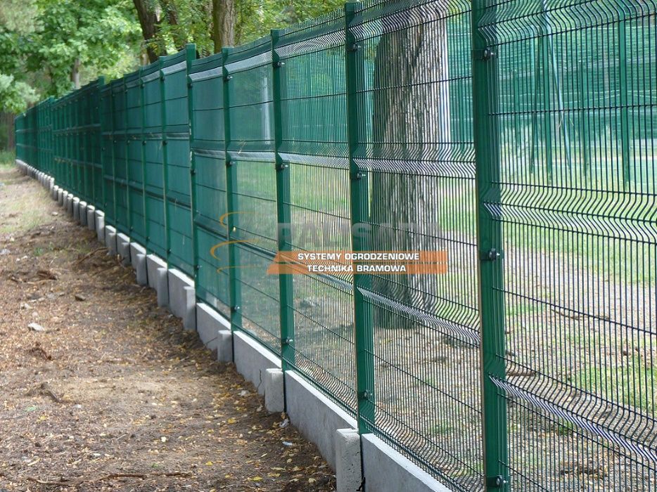 OGRODZENIA PANELOWE - Panele ogrodzeniowe H=1,23m OC + KOLOR - 1230 mm